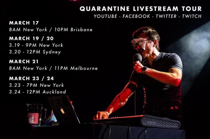 Marc Rebillet Launches Quarantine Livestream Tour, Live Now