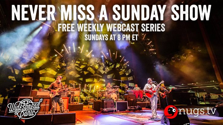 Widespread Panic Announces ‘Never Miss a Sunday Show’ Free Livestreams