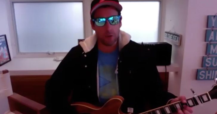 Adam Sandler Debuts “Quarantine Song” on Tonight Show with Fallon
