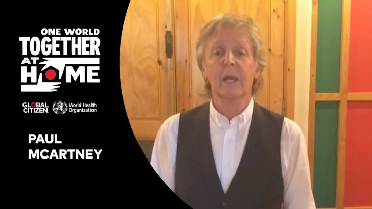Paul McCartney Performs Beatles Classic “Lady Madonna” on Together At Home Livestream
