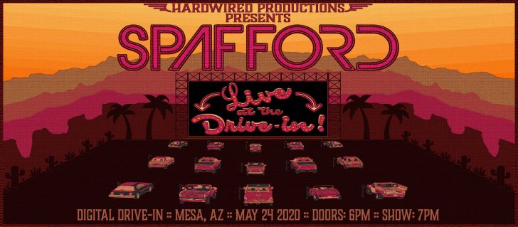 Spafford Announces Live at the Drive-In Show in Arizona