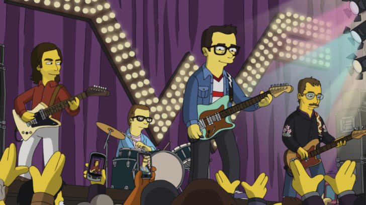 Weezer Plays Cruise House Band on The Simpsons This Sunday