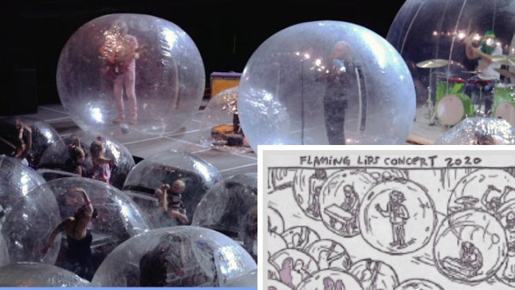 The Flaming Lips Design COVID-19 Merch, Test Concept Live on Late Show Colbert
