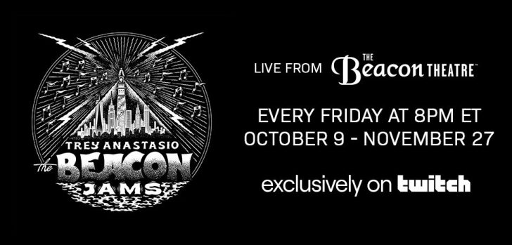 Trey Anastasio Announces ‘The Beacon Jams’ Livestream Run