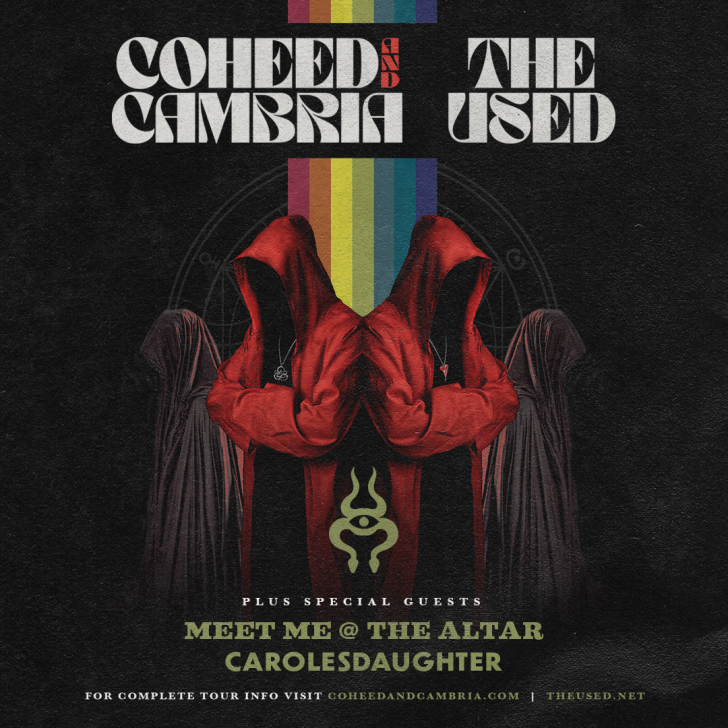 Coheed and Cambria and The Used Announce 2021 US Tour