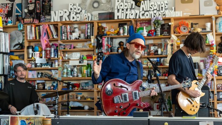 Watch The Smile on NPR’s Tiny Desk Concert