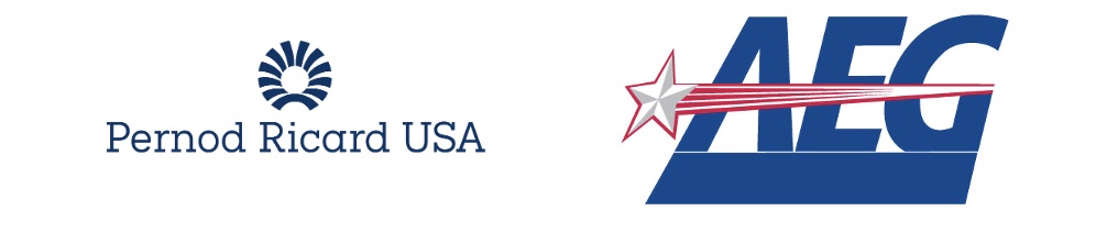 Pernod Ricard AEG Partnership Logo