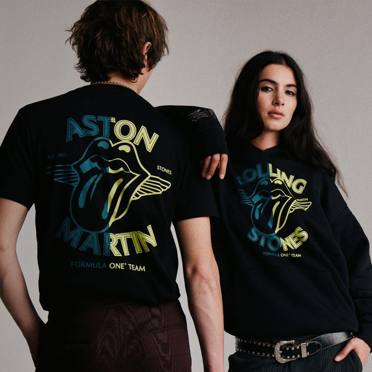 The Rolling Stones x Aston Martin Aramco Formula One™ Team Launch Collaboration