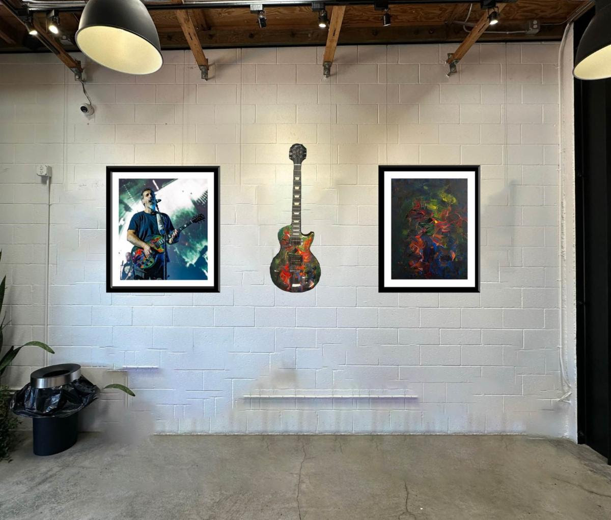 Serj Tankian live at kavat cafe / eye for sound for new gibson foundations les paul