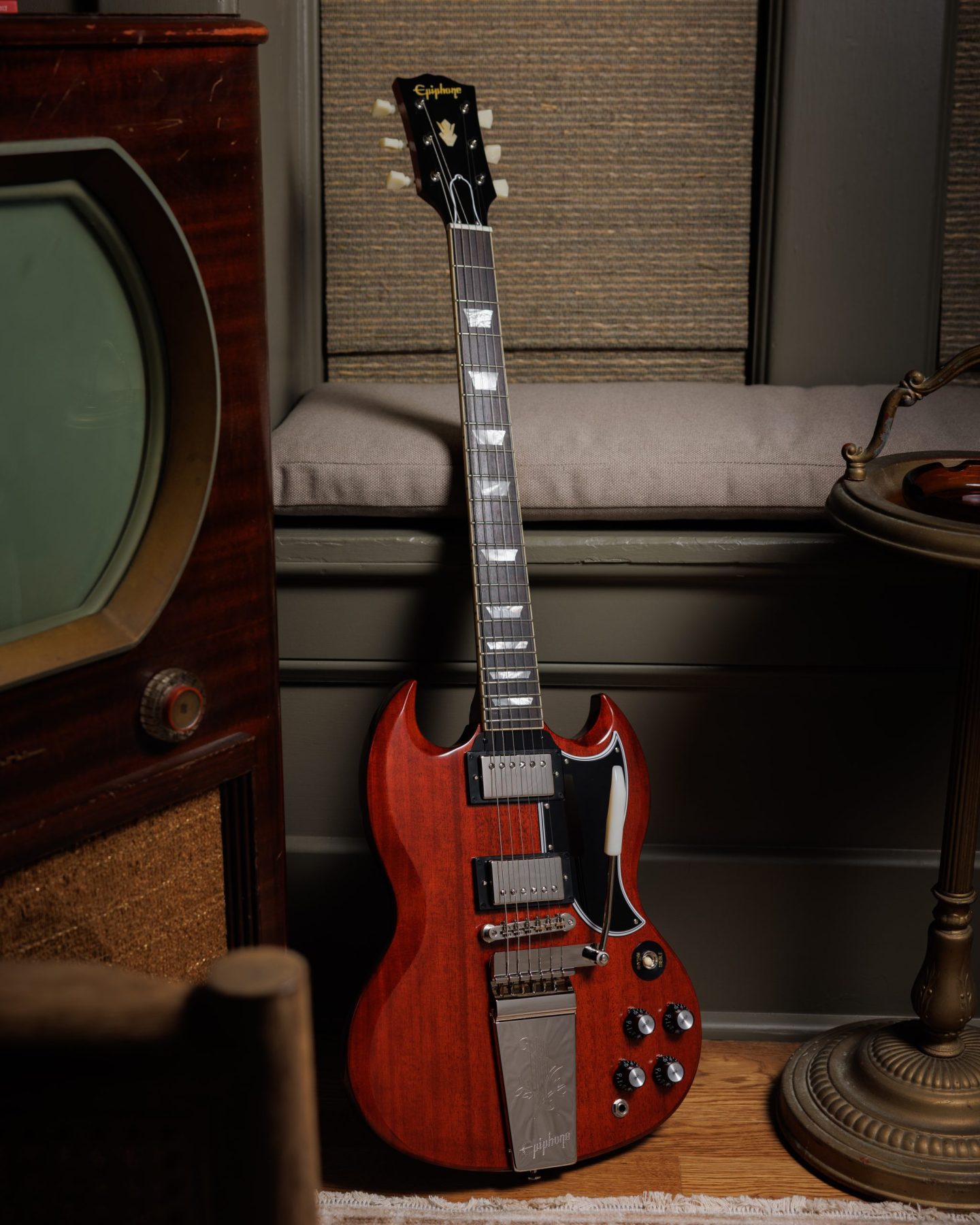 1964 SG Standard Reissue With Maestro Vibrola by Epiphone