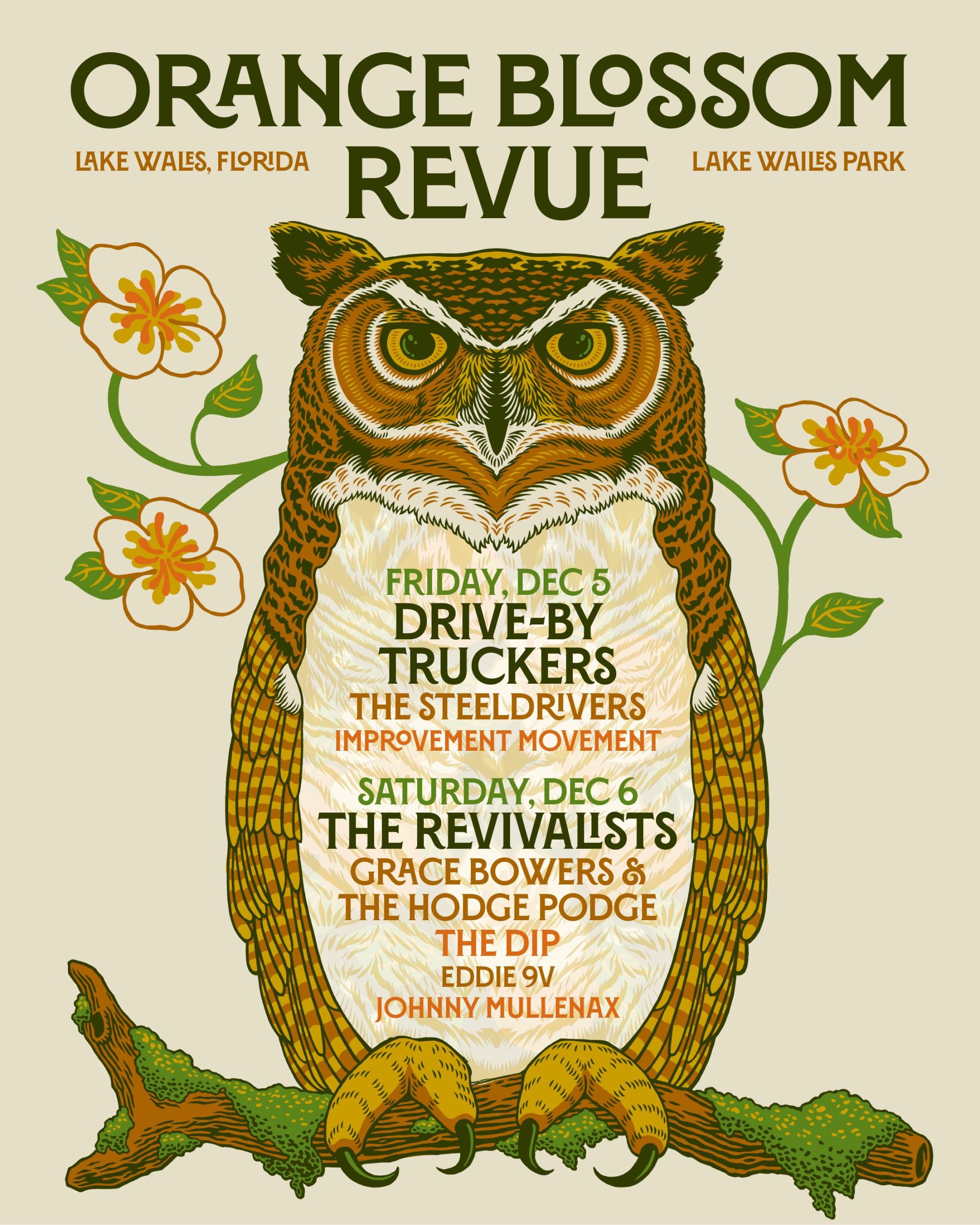 Orange Blossom Revue 2025 poster