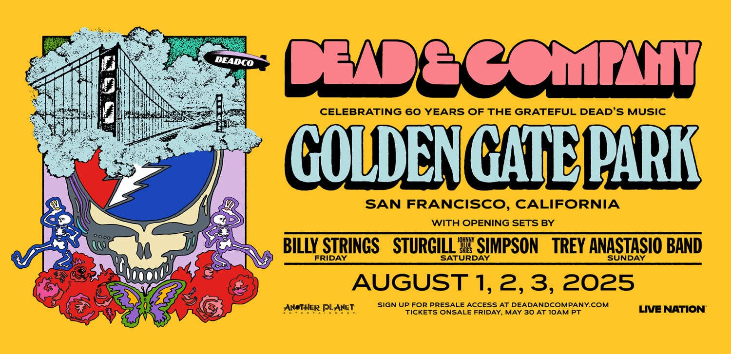 Dead & Company San Francisco Admat
