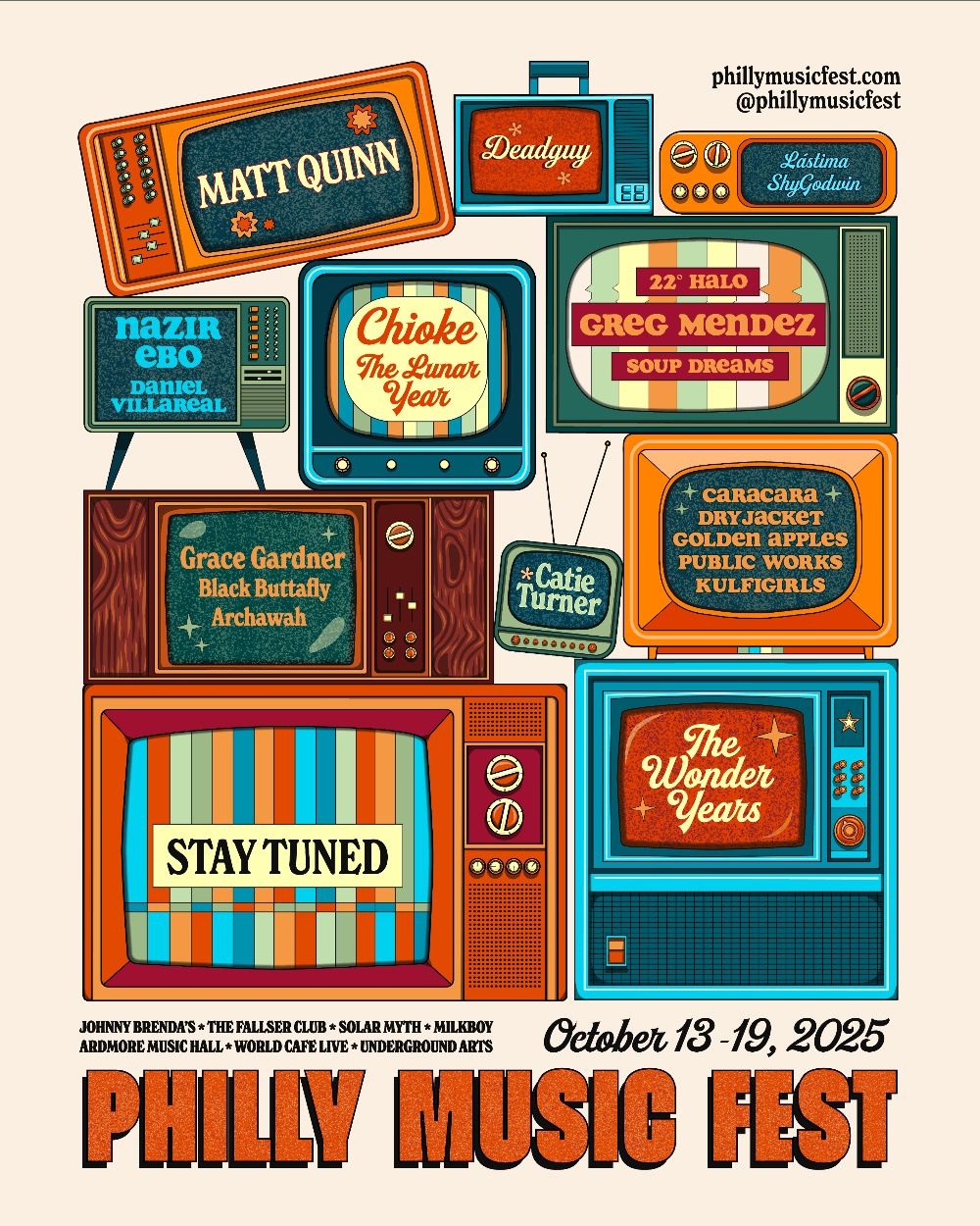 Philly Music Festival Admat