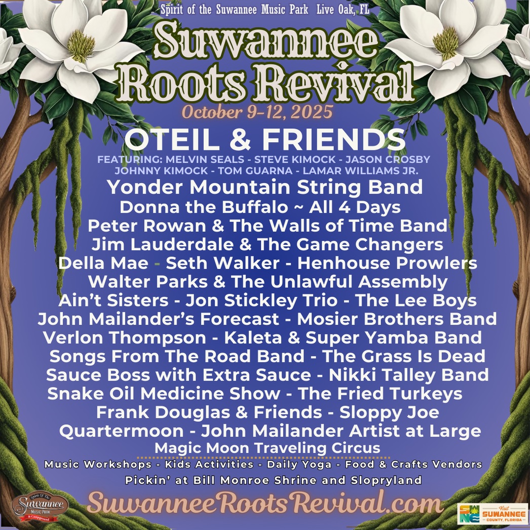 Suwanese Roots Revival Festival Admat