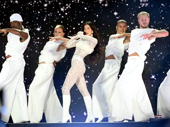 Dua Lipa at Wembley Stadium
