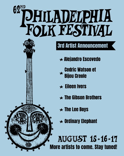 philadelphia folk festival lineup