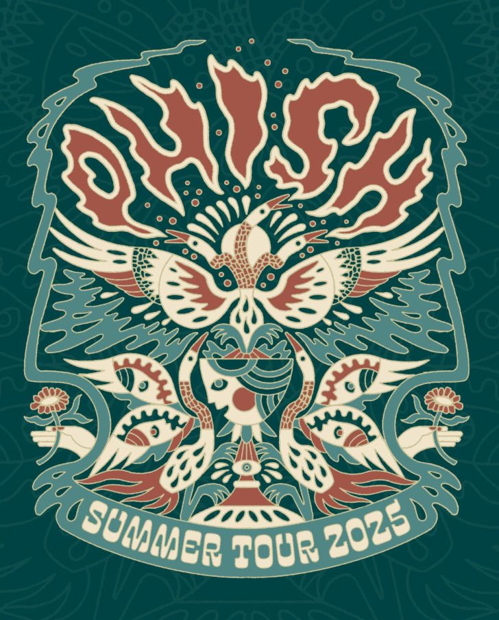 Phish fall tour poster 2025