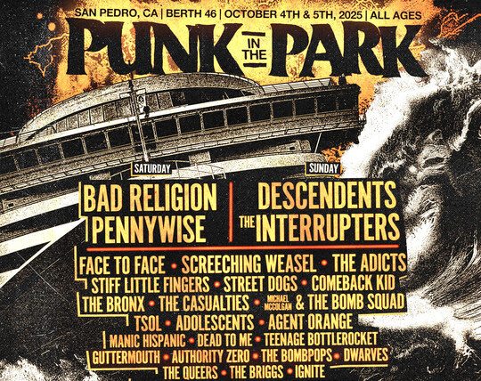 punk in the park LA 2025 announcement