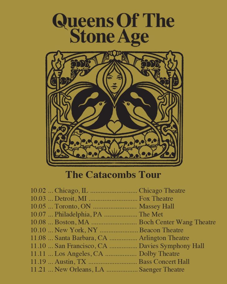 Queens Of The Stone Age Announce The Catacombs Tour