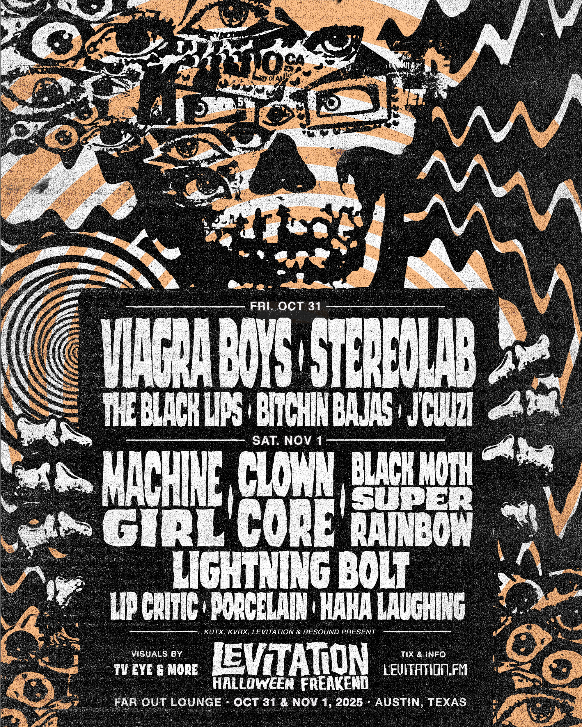 Levitation Halloween 2025 Admat