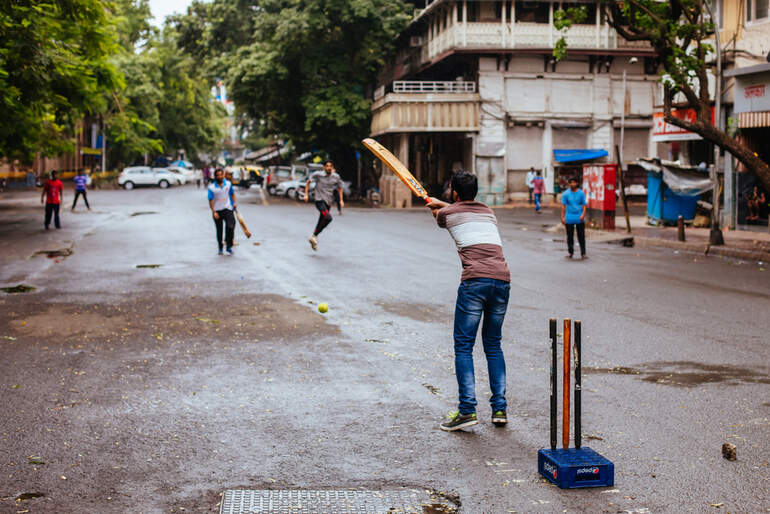 Street Cricket in Pakistan