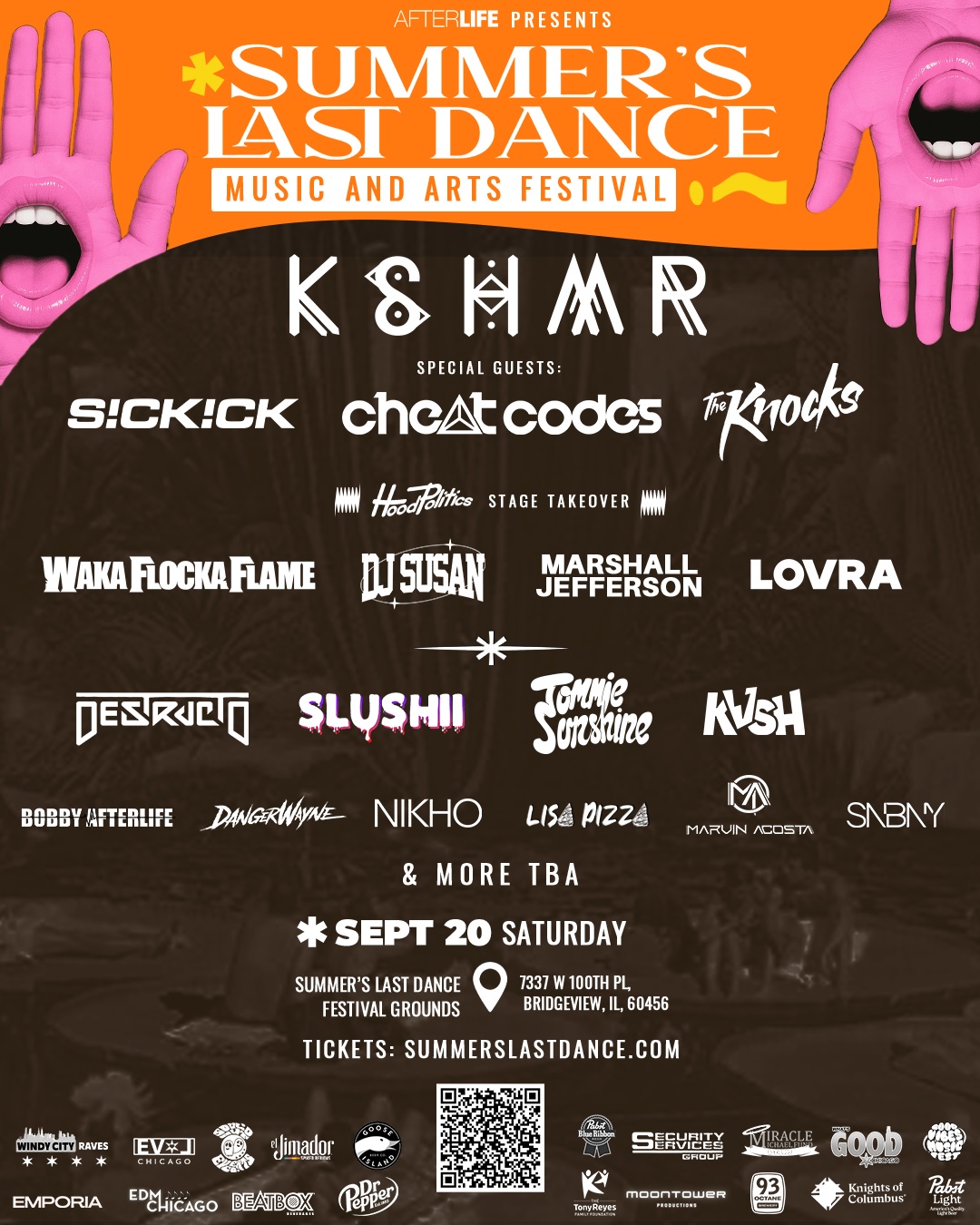 Summers Last Dance Festival Admat