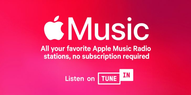 Apple Music Taps TuneIn to Expand Global Access to Its Live Radio Stations
