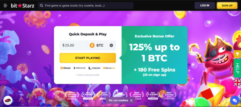BitStarz Crypto Casino, leading the way