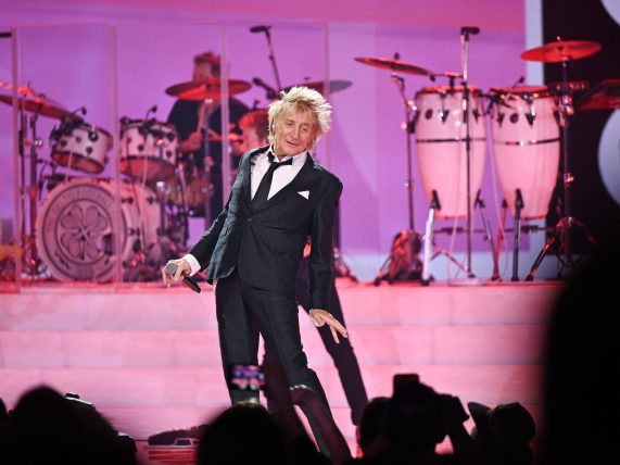 Rod Stewart at the Caesars Palace