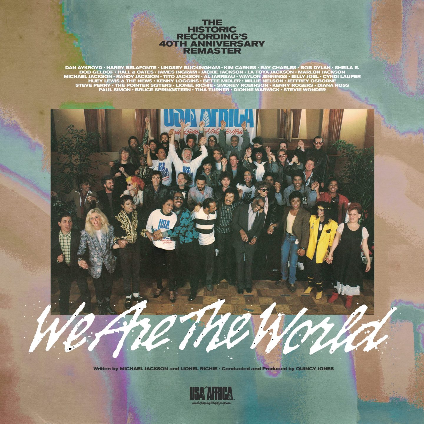 We are the world single cover art