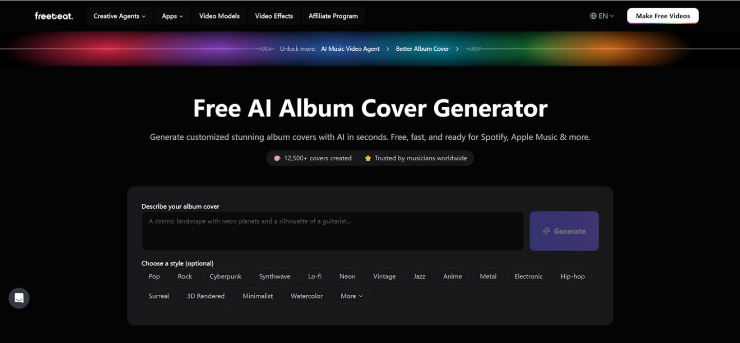 Generate a Thumbnail and Album Art