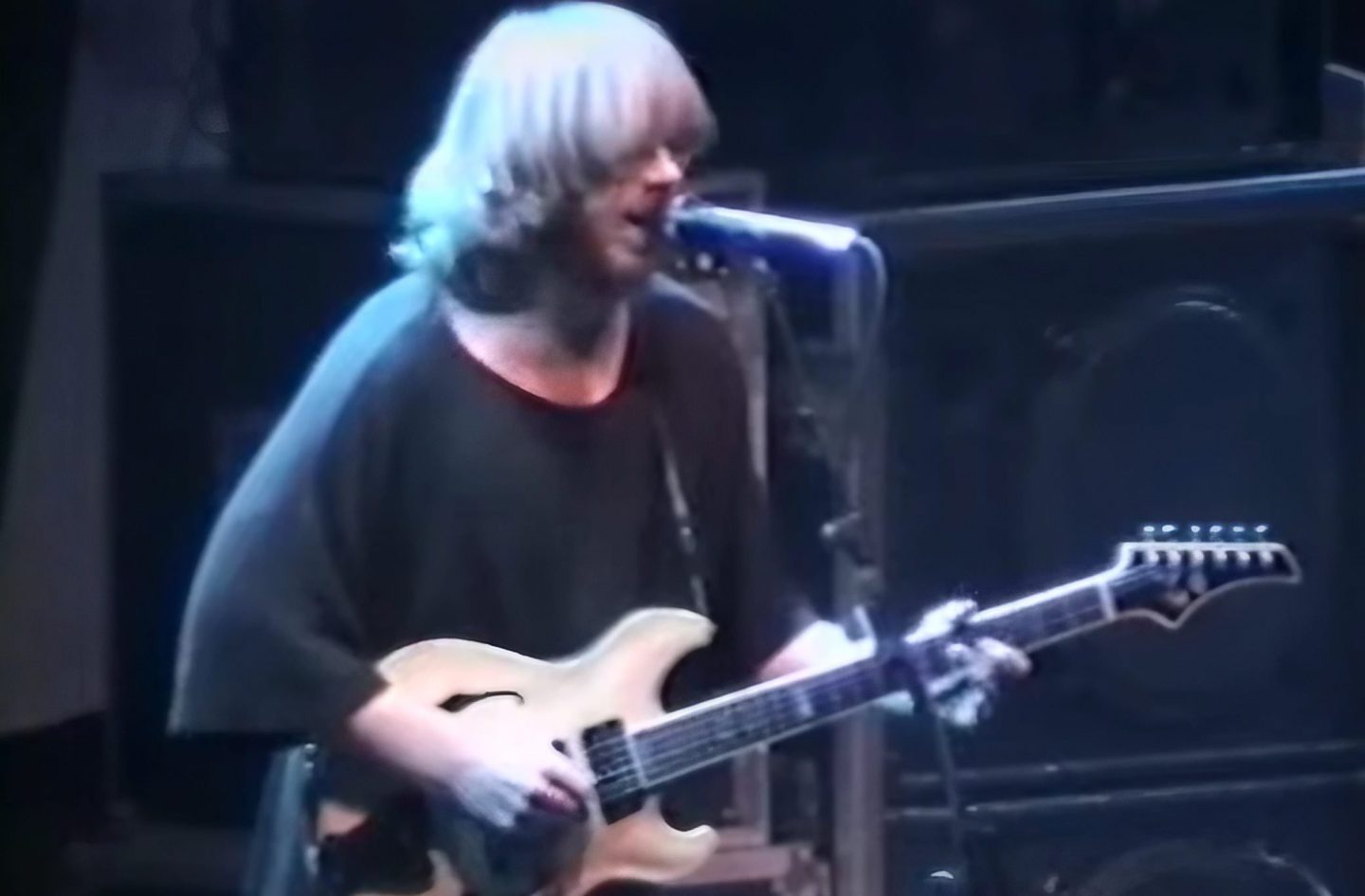 Phish Trey Anastasio performing live in 1994.