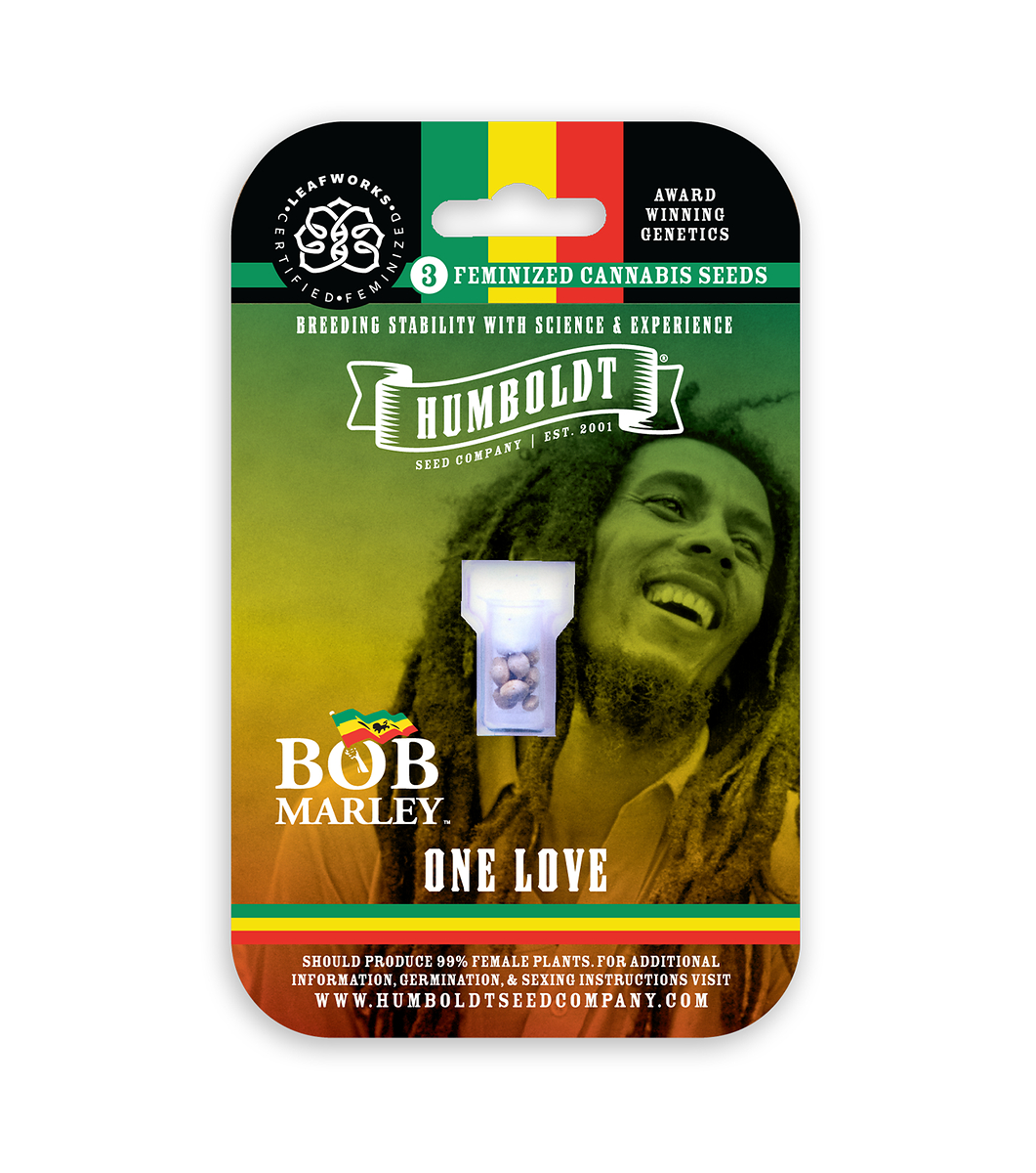 Humboldt Seed Company and Marley Family Launch “Redemption” and “One Love” Cannabis Seeds Worldwide
