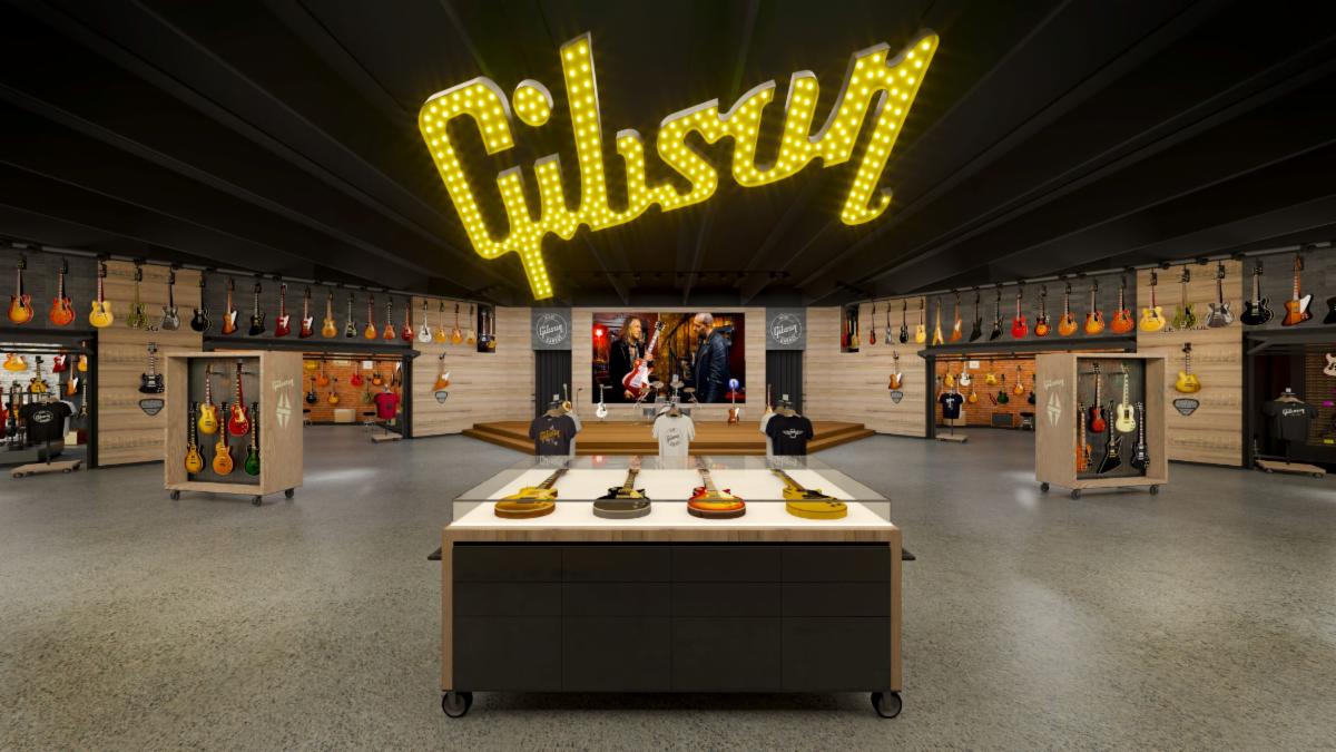 Rendition of Gibson Miami garage
